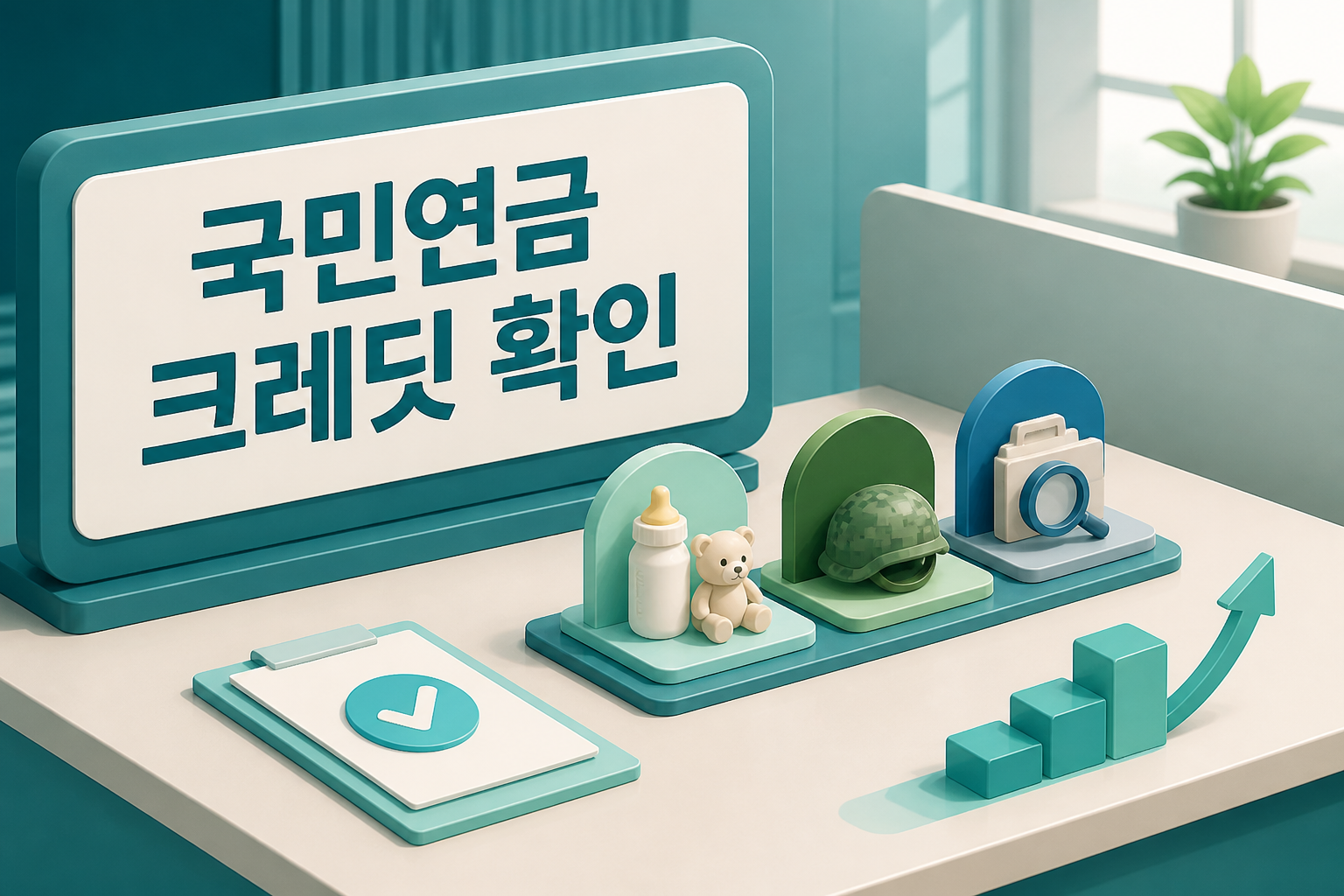 출산·군복무·실업 기간도 국민연금 가입기간이 됩니다｜2026 크레딧 3종 확인 순서 핵심 정보