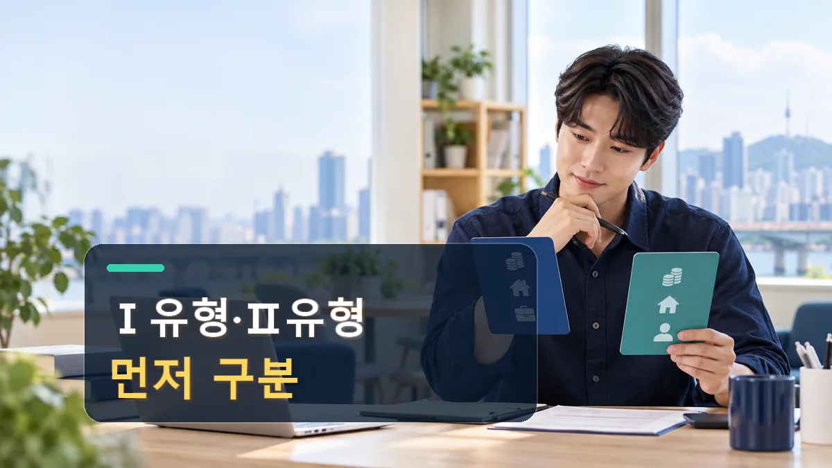 소득·재산·취업경험에 따라 국민취업지원제도 Ⅰ유형과 Ⅱ유형을 나누는 구직자